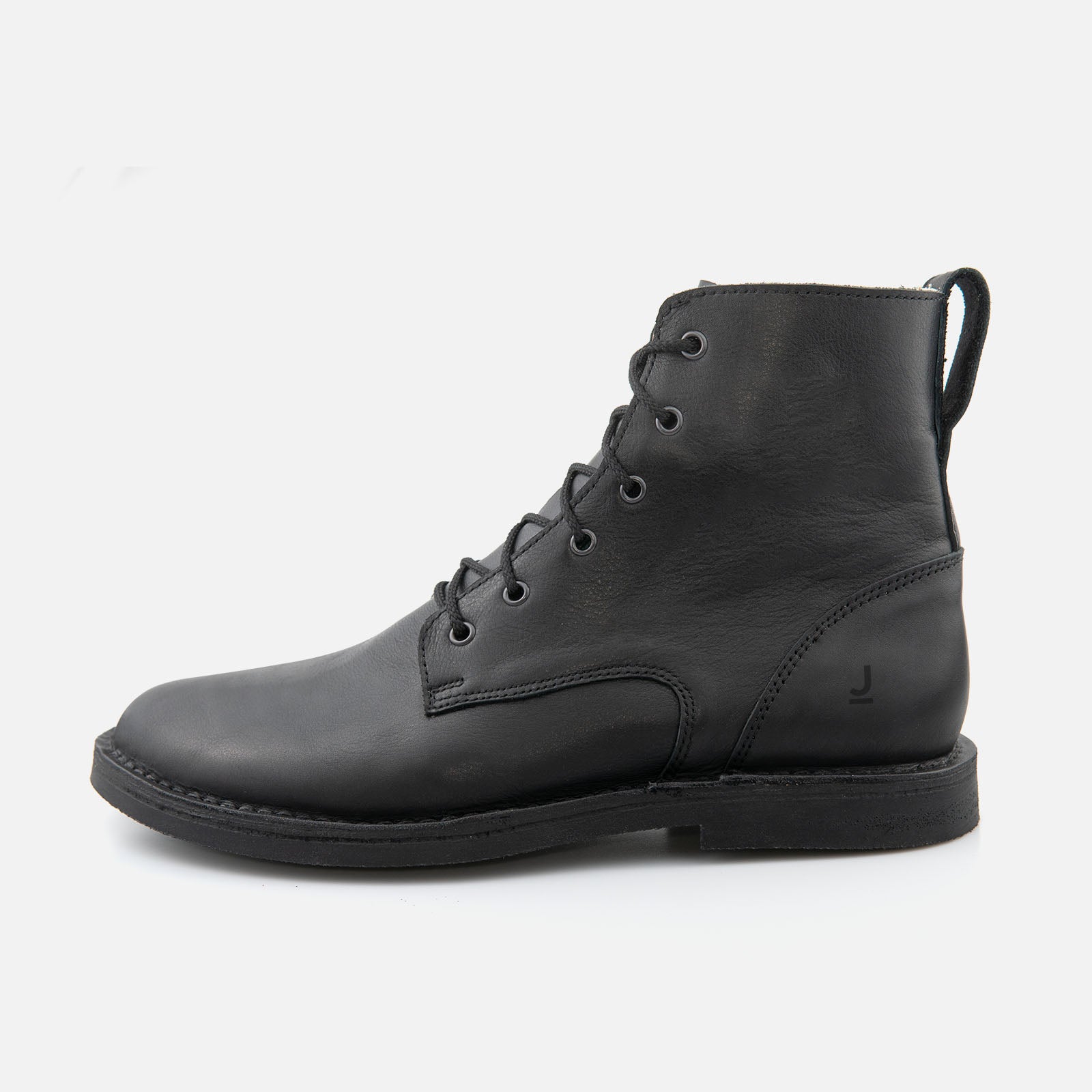 Derby High Zip Black