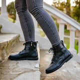 Derby High Zip Black